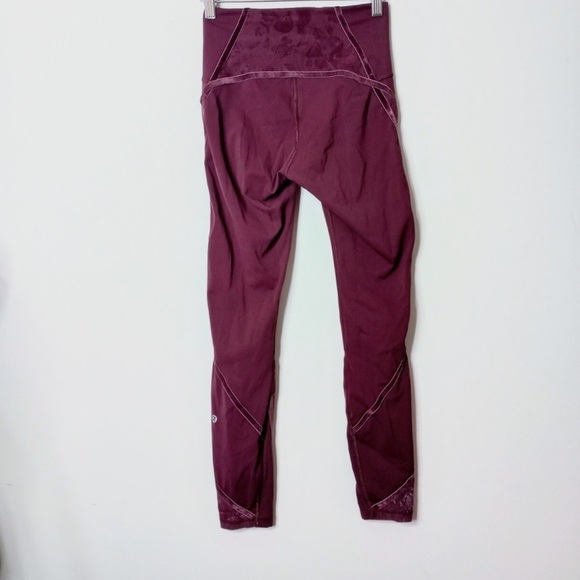 Lululemon Wunder Under High-Rise Tight Flocked 28” – Dark Adobe | Size 4 - Picture 6 of 6